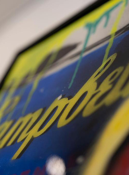 Michele Di Sarno Schriftzug